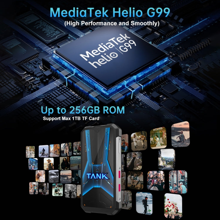 Unihertz Tank mini 1 / 8849, 100MP Camera, 4.3 inch Android 13 Helio G99 Octa Core, Network: 4G Unihertz Tank mini 1 / 8849, 100MP Camera, 4.3 inch Android 13 Helio G99 Octa Core, Network: 4G